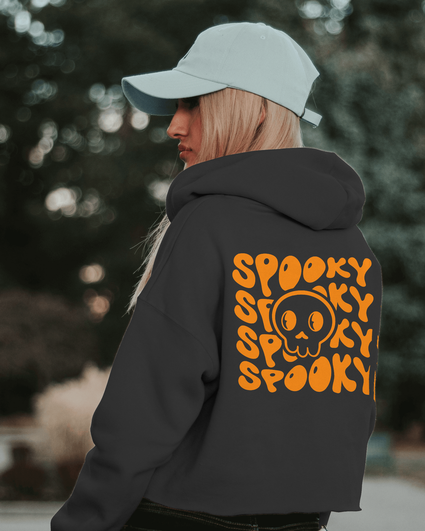 Hoodie - Spooky Skull