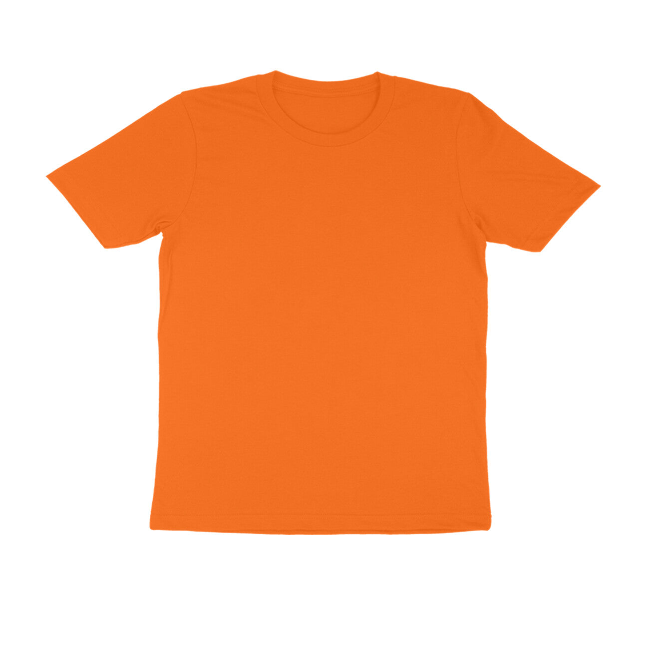 Crew Neck Tee - Orange