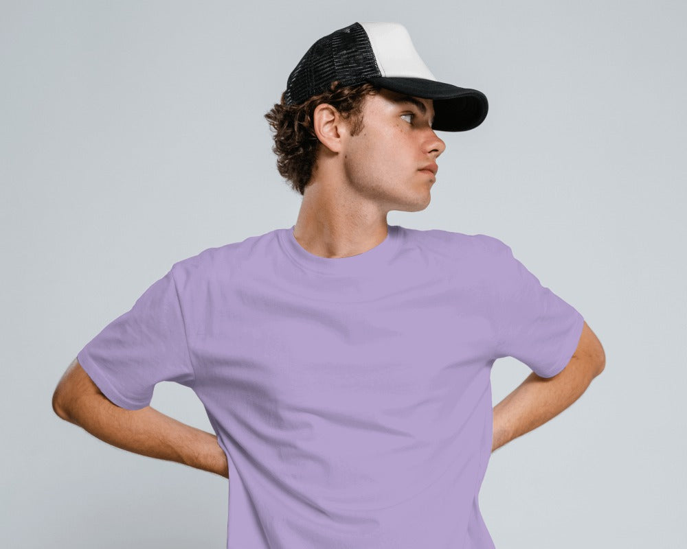 Crew Neck Tee - Lavender