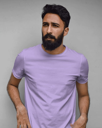 Crew Neck Tee - Lavender