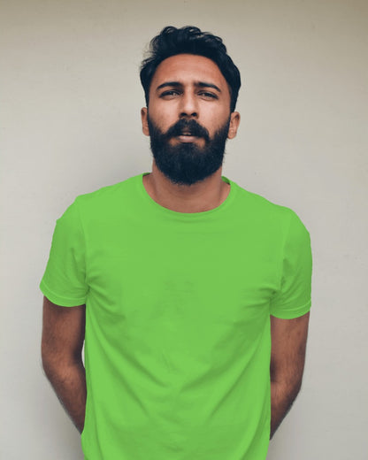 Crew Neck Tee - Liril Green