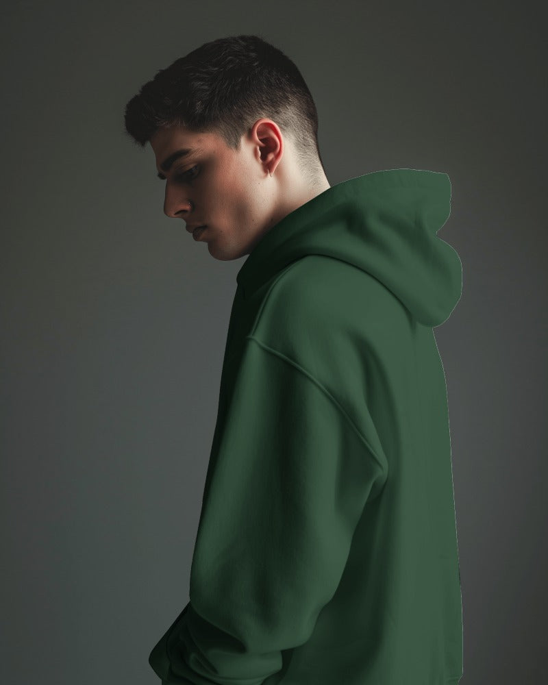 Hoodie Olive Green