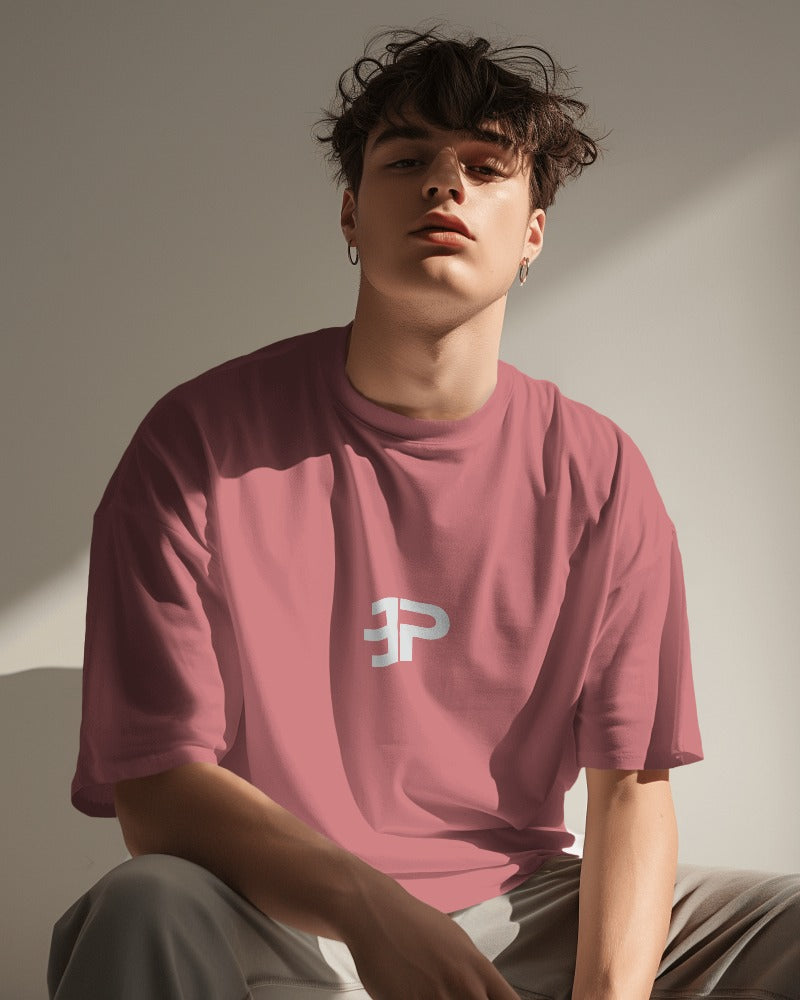 Oversized Tee - Rose