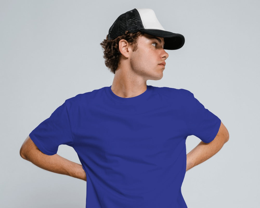 Crew Neck Tee - Royal Blue