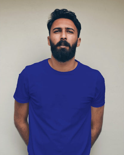 Crew Neck Tee - Royal Blue