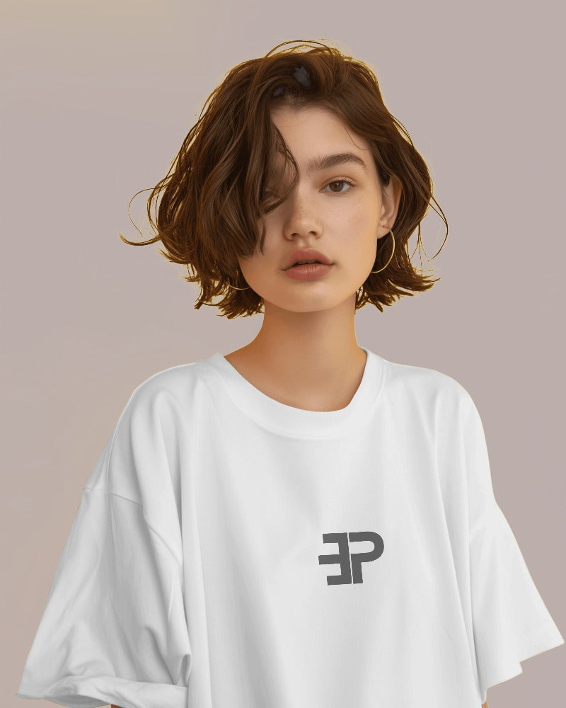 Oversized Tee - White