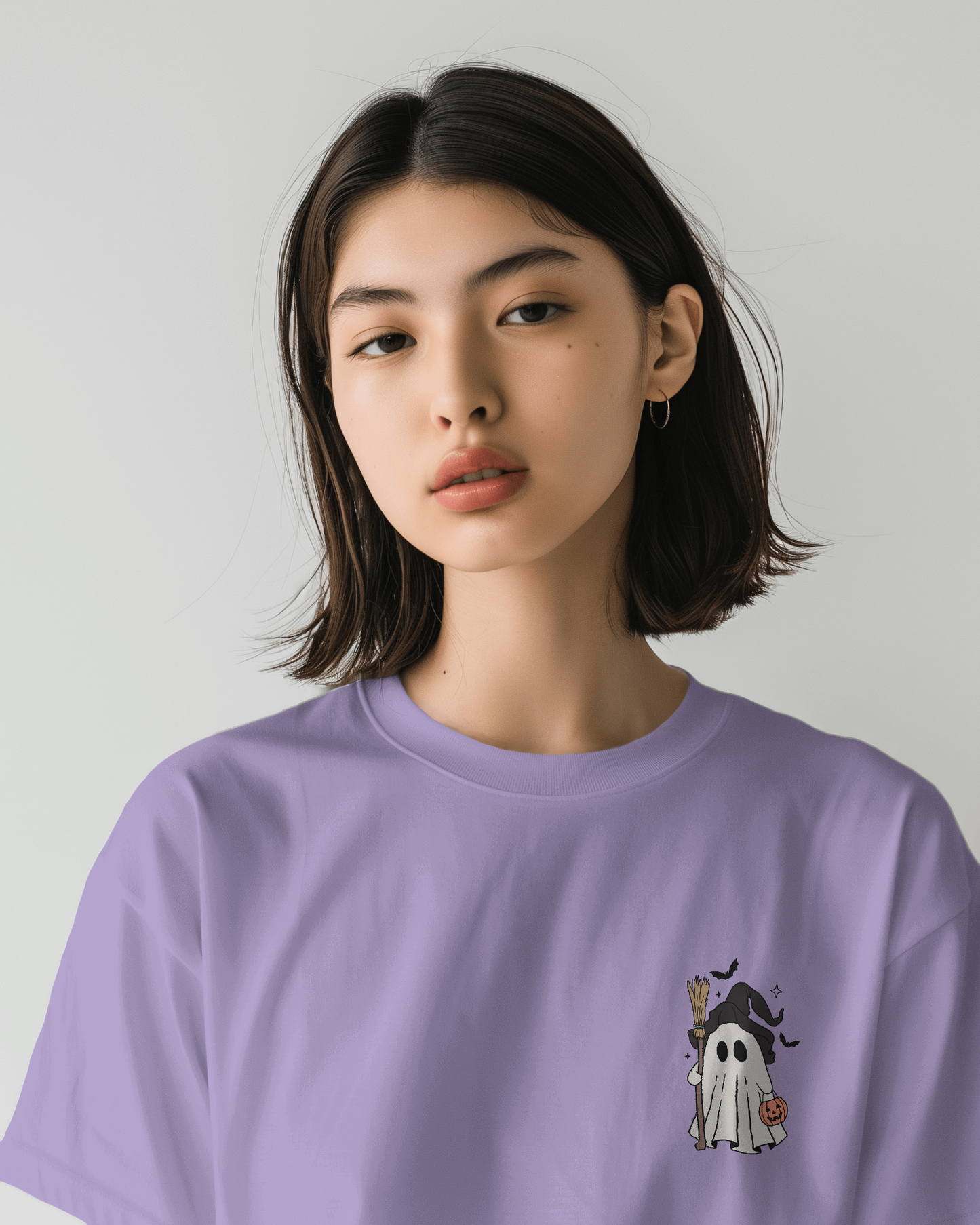 Crew Neck - Witchy Ghost