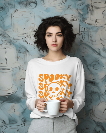 Sweatshirt - Spooky Skull