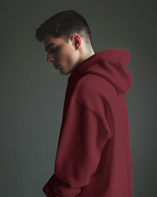 Hoodie Maroon